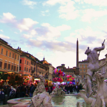 Epifania a Roma: Piazza Navona in una magica atmosfera
