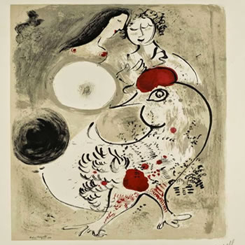 Marc Chagall. Love and Life in mostra al Chiostro del Bramante a Roma