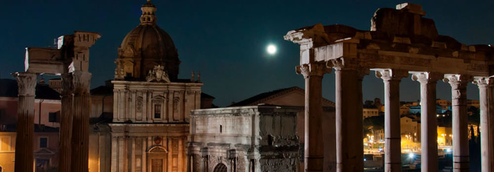 La luna sul Foro Romano: visite notturne dal 6 Giugno 2014