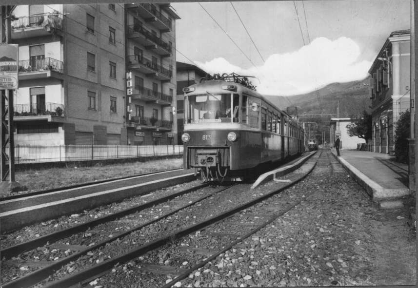 Antico treno delle linee del Lazio